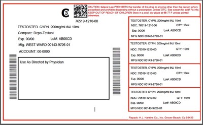 Label (76519 1210 Ppac Label)
